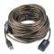 Generic 20 Meters (64 Feet) USB 2.0  Extension / Repeater Cable A Male To A Female
