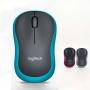 Logitech M185 Wireless Mouse - Plug And Play - BLUE