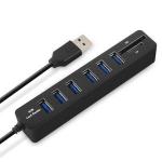 Generic USB 2.0 Interface - 8 Ports-Black