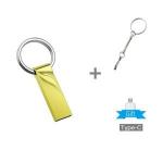 Generic 4/8/16/32/64GB Mini USB 3.0 Car Computer U Disk Flash-Golden