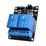 Generic 5V 2 Channel Relay Module Expansion Board With Optocoupler-