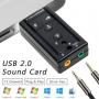 Generic USB Sound Card Sound Card Adapter For Computer/PC