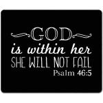 Generic Mouse Pad Customized Psalms 46:5
