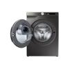 Samsung WD90T554DBN Front Load Washer Dryer, 9/6 KG - Silver