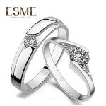Fashion New Lovers LOVE Wedding Ring Adjustable Opening