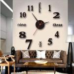Generic DIY Wall Clock Large Modern Design Decal