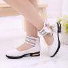 Fashion Children`s Leather Shoes Soft Sole Princess Shoes-white