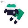 Catpapa HAPPY EVERY DAY Baby Boys Long Sleeves Outfit Set -Green