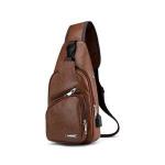 Fashion Casual Single Shoulder Bag - Brown
