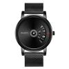 Wlisth Men`s Watches Stainless Steel Band Wristwatch Big Dial Quartz Clock