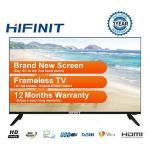 Hifinit 32` Digital Frameless HD Digital LED TV - USB - HDMI -Black
