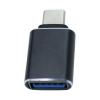 Generic Type-C Adapter Type-C Male To USB 3.0 Female Metal OTG-Black
