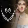 Generic Fashion Jewellery Set-Necklace + Earrings - 2 Pieces