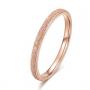 Fashion KNOCK Fashion Simple Scrub Rings Jewelry