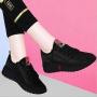 Fashion Women`s Sneakers 04-76-Black
