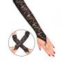Generic Long   15.7 Inches  Fingerless Black