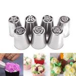 Generic 7 Sets Of Russian Biaohua Mouth/Cake Nozzles