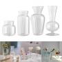 Generic Clear Glass Flower Vase Stem Vase Plant Jar Table Floral Display Decor