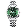 Fngeen Blue Business Calendar Waterproof Men`s Quartz Watch-Green