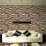 Generic 3D Wall Paper Brick Stone Rustic Effect Self-adhesive Wall Sticker Home Decor S