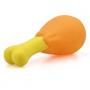 Generic Chicken Leg Puppy Toy Elastic Interactive Toy PVC-Yellow
