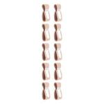 Generic 10Pcs Broken Finger Wraps Finger Splint Buddy Tape 5.8x1.5cm