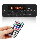 Generic Car 12V Audio MP3 Player Decoder Board FM Radio TF Card USB AUX, With Bluetooth / Remote Control