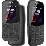 Nokia 106,, 1.8" (Dual Sim),(4MB RAM + 4MB ROM) ,,,black,,,,superfly