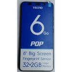 Tecno Pop 6 Go 6" Size Screen(2GB+ 32GB) 5MP 4000mAh, 4G LTE, Grey