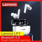 Lenovo LP1 Wireless Bluetooth Livepods Earphones Headphones- White