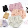 Fashion 4PCS Girls Panties High Quality Sexy Women Panties Briefs (under 65 Kg)