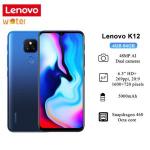 Lenovo K12 Smartphone 4Gb 64Gb 6.5Inch 5000Mah Octa Core 48MP