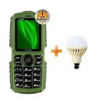 X Tigi S23 Mini - Torch - Speaker - Green Get One Free LED Bulb 5W