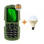 X Tigi S23 Mini - Torch - Speaker - Green Get One Free LED Bulb 5W