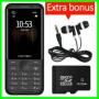 Vonex X10+ 2.4" Camera ,FM Radio Triple SIM 2400mAh +free Memory Card 4GB ,Earphones