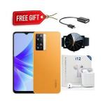 Oppo A77S, 6.56`, 8GB RAM + 128GB ROM, 50MP + 2MP  5000mAh, Orange + FREE GIFTS