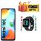 XIAOMI Redmi 10C 6.71`,disp (4GB + 64GB)4G, ,5000mAh Battery, (Dual),FREE WATCH
