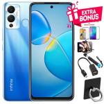 Infinix Hot 12 Play, 6.82", 64GB ROM + 4GB, 6000mAh, DUALSIM,-blue+BONUS GIFTS