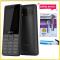 Tecno T402 - 3 SIM Cards - --Wireless FM Radio - Black + FREE Hair Shaver