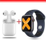 Generic Bluetooth Headset +  Smart Watch Waterproof Sports Combination Affordable Set