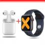 Generic Bluetooth Headset +  Smart Watch Waterproof Sports Combination Affordable Set