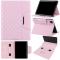 Generic Checkered Leather Case For IPad Pro 11 (2021 / 2020 / 2018)-Pink