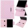 Generic Checkered Leather Case For IPad Pro 11 (2021 / 2020 / 2018)-Pink