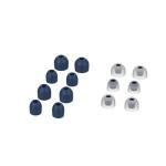 Generic 7 Pairs Replacement Silicone Eartips Earbuds For S-ony-Blue