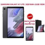 Samsung Galaxy Tab A7 Lite,8.7",32GB+3GB RAM,(Single Sim),Gray+FREE BACK COVER