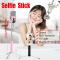 Generic 110CM Bluetooth Selfie Stick Tripod Wireless Remote Shutter 360° IOS Android-Moonlight White (110cm)