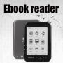 Generic CLATE 6" Ebook Reader E-ink Capacitive E Book Light Eink Screen E-Book E-ink E-Reader MP3, WMA PDF HTML-8G
