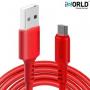 Iworld Fast Charging 3.1A, 1.2m Micro Cable (Compatible With All Phones/Tabs With Micro Port, One Cable)