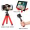 Generic Multi-function Phone Flexible Octopus Tripod- Red