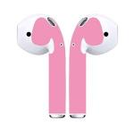 Generic Solid Color Adhesive Bluetooth-compatible Earphone Sticker-Pink